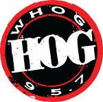 95.7 The Hog — Daytona's Rock Station logo